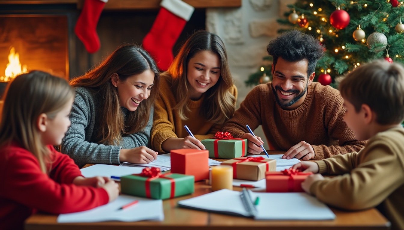 Cadeau de Noël pour toute la famille : construire une liste équilibrée
