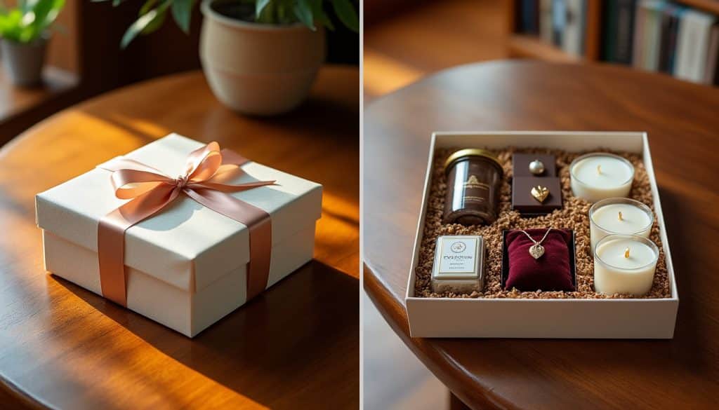 Coffret cadeau tout prêt ou composé sur mesure : ce qui change