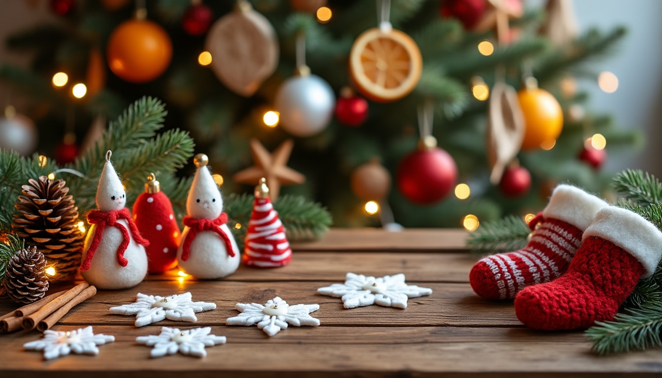 Décoration de Noël fait main : à regarder avant