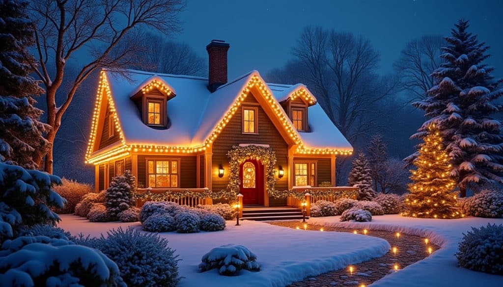 Guirlande lumineuse exterieur pour Noel : à regarder avant