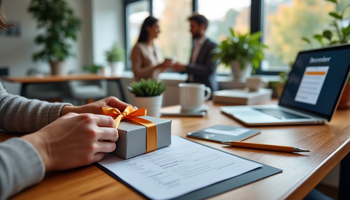 Idée cadeau salarié fin d&rsquo;année : la marche à suivre pas à pas