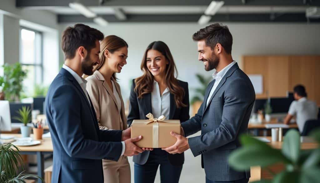Idée cadeau salarié pas cher : ce que prévoit le cadre légal