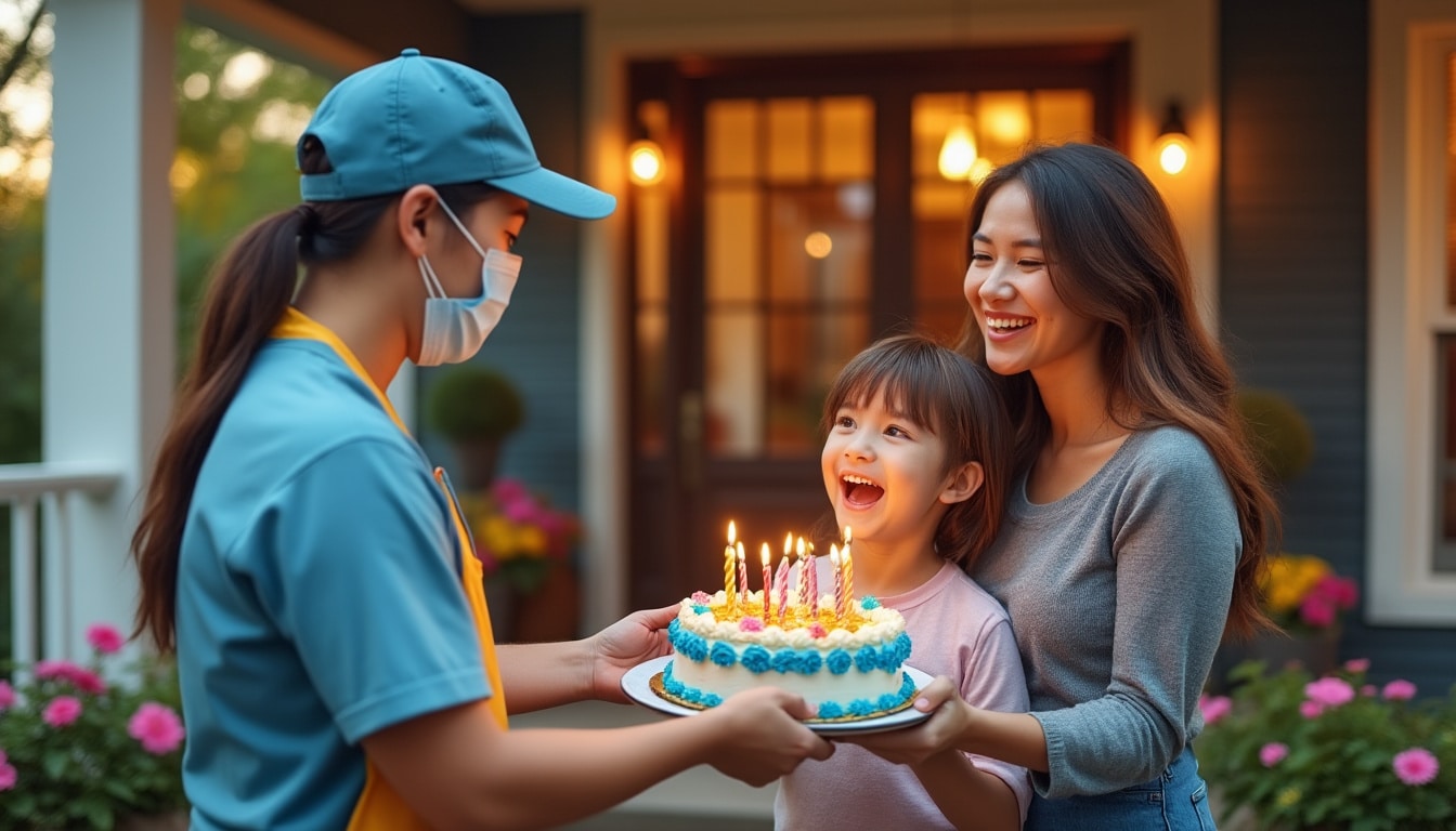 Livraison gâteau anniversaire à domicile : le guide complet