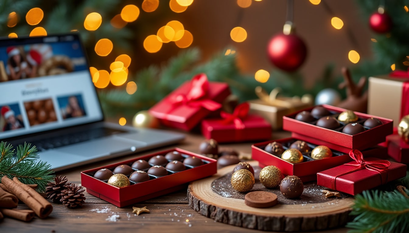 Vente de chocolat de Noel en ligne : où s&rsquo;y prendre