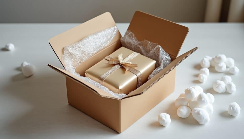 Cadeau fragile à expédier : comment il doit être calé