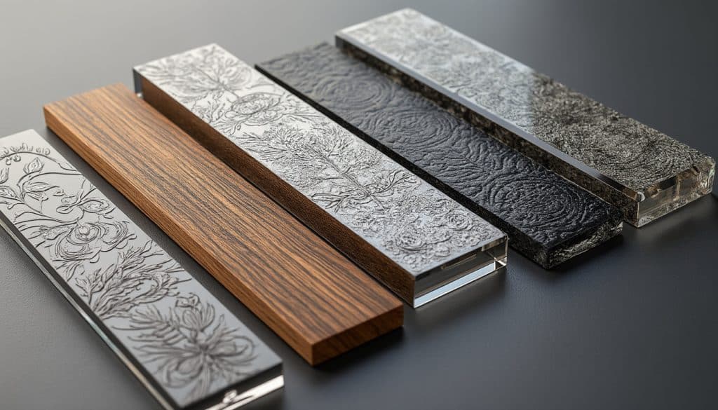 Objet gravé : quels matériaux acceptent la gravure