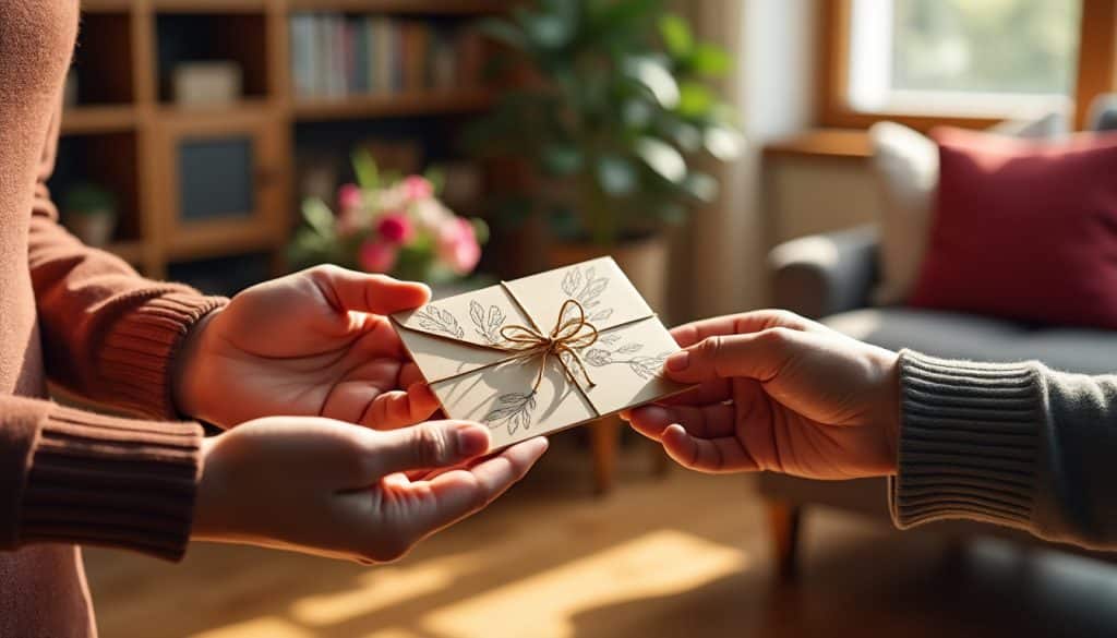Offrir une carte cadeau sans que ça fasse impersonnel