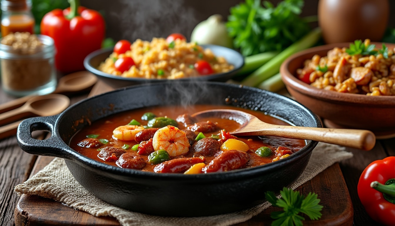 Roux, gumbo et jambalaya : le vocabulaire de la cuisine cajun